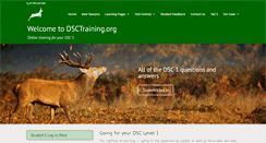 Desktop Screenshot of dsctraining.org